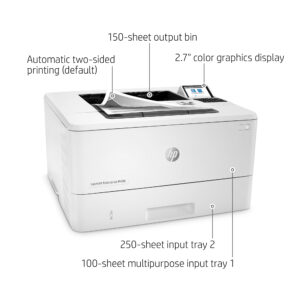 HP LaserJet Enterprise M406dn Laser Printer (3PZ15A) - Image 2